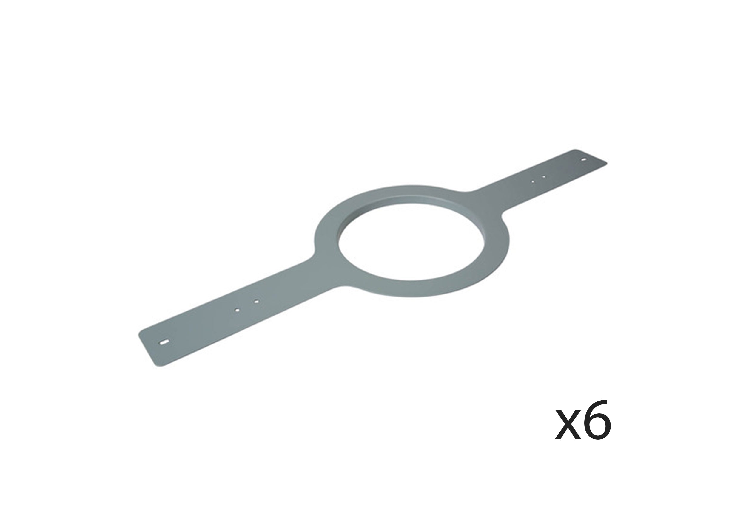 QSC AD-MR4 Mud Ring For AD-C4T 2-Way Ceiling Loudspeaker - 6 Pack by QSC