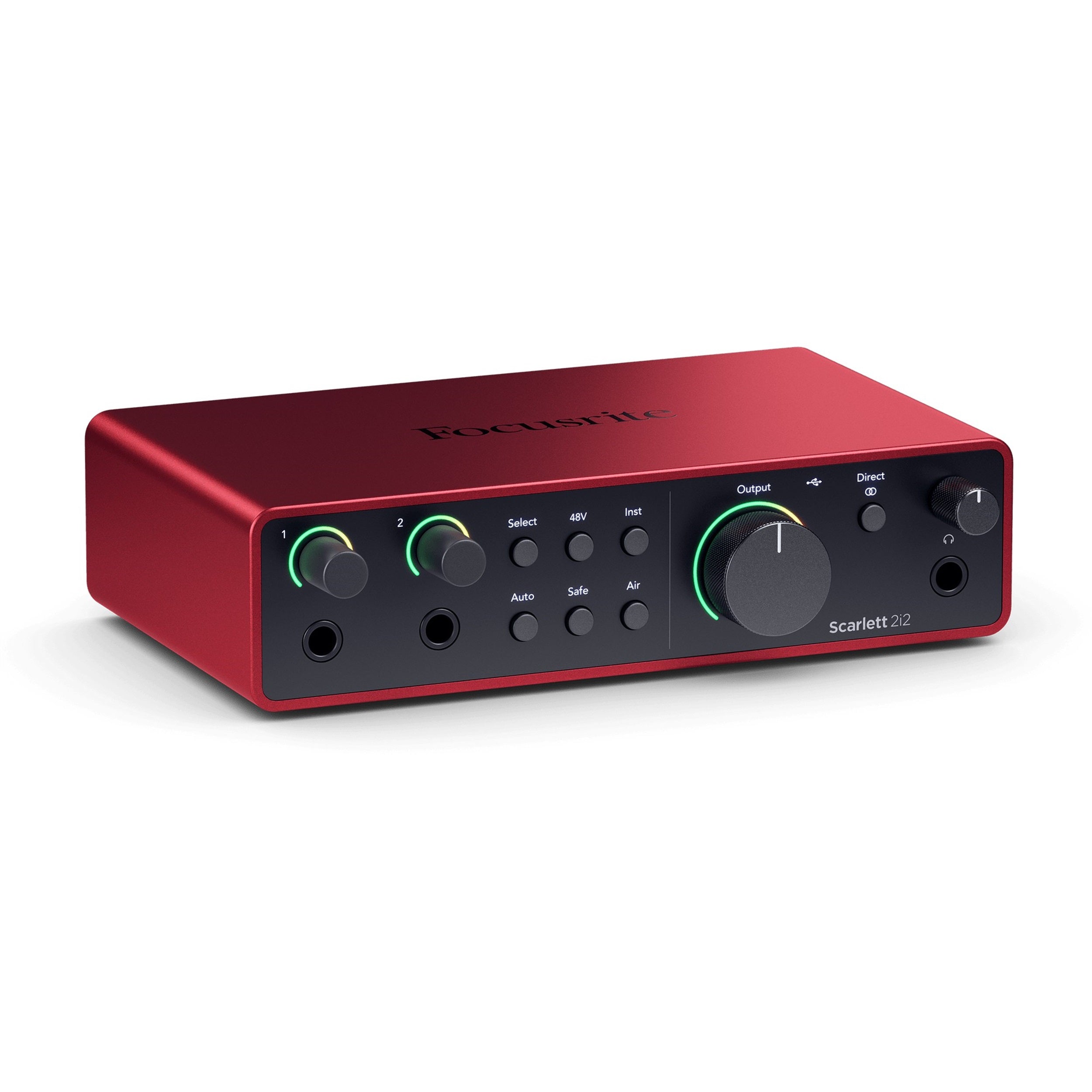 Focusrite Scarlett 2i2 Studio 4th Gen – Complete Recording Bundle with Interface, Condenser Mic, and Headphones