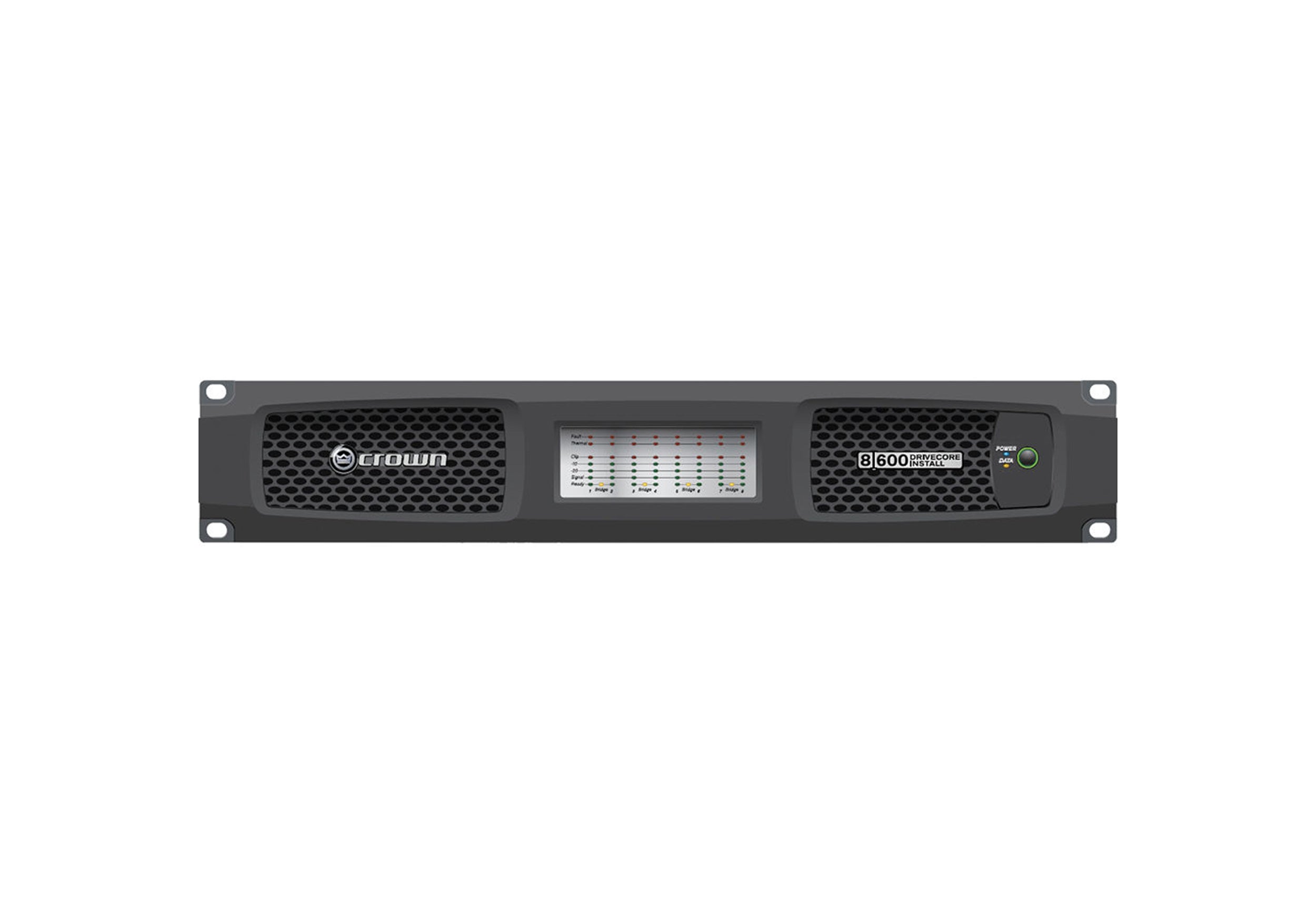 Crown Audio DCI8X600, 8-Channel DriveCore Install Analog Series Amplifier - 600 Watts x 8 by Crown