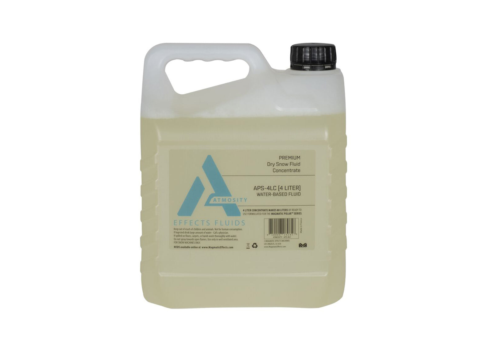 Elation APS-4LC Premium Dry Snow Fluid Concentrate - 4 Litre by Elation Professional