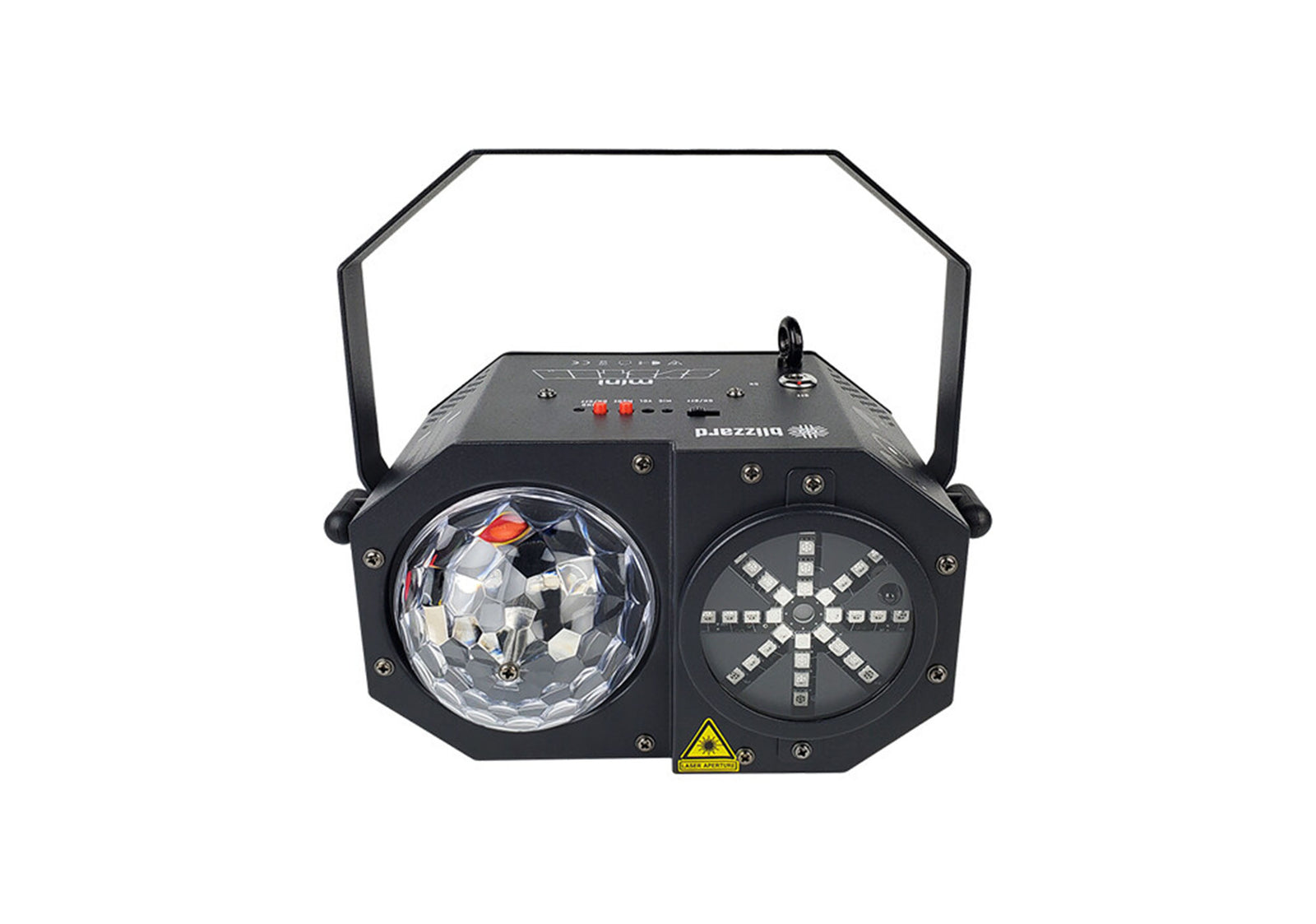 Blizzard Minisystem 4-In-1 RGBW LED Beam and Laser Party Light by BLIZZARD LIGHTING