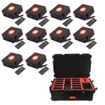 JMAZ 10-Pack MAD PAR PUCK Uplight Lighting Package with Charging Case by JMAZ