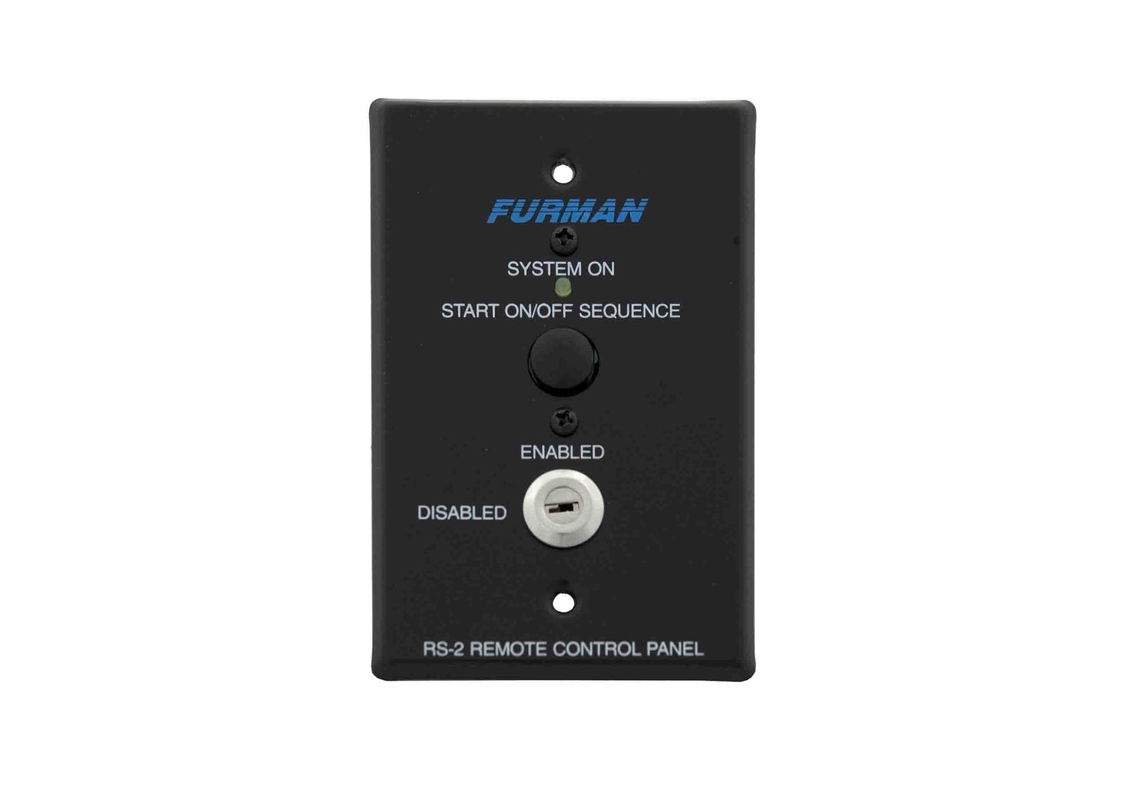 Furman RS-2 Key Switched Remote System Control Panel by Furman
