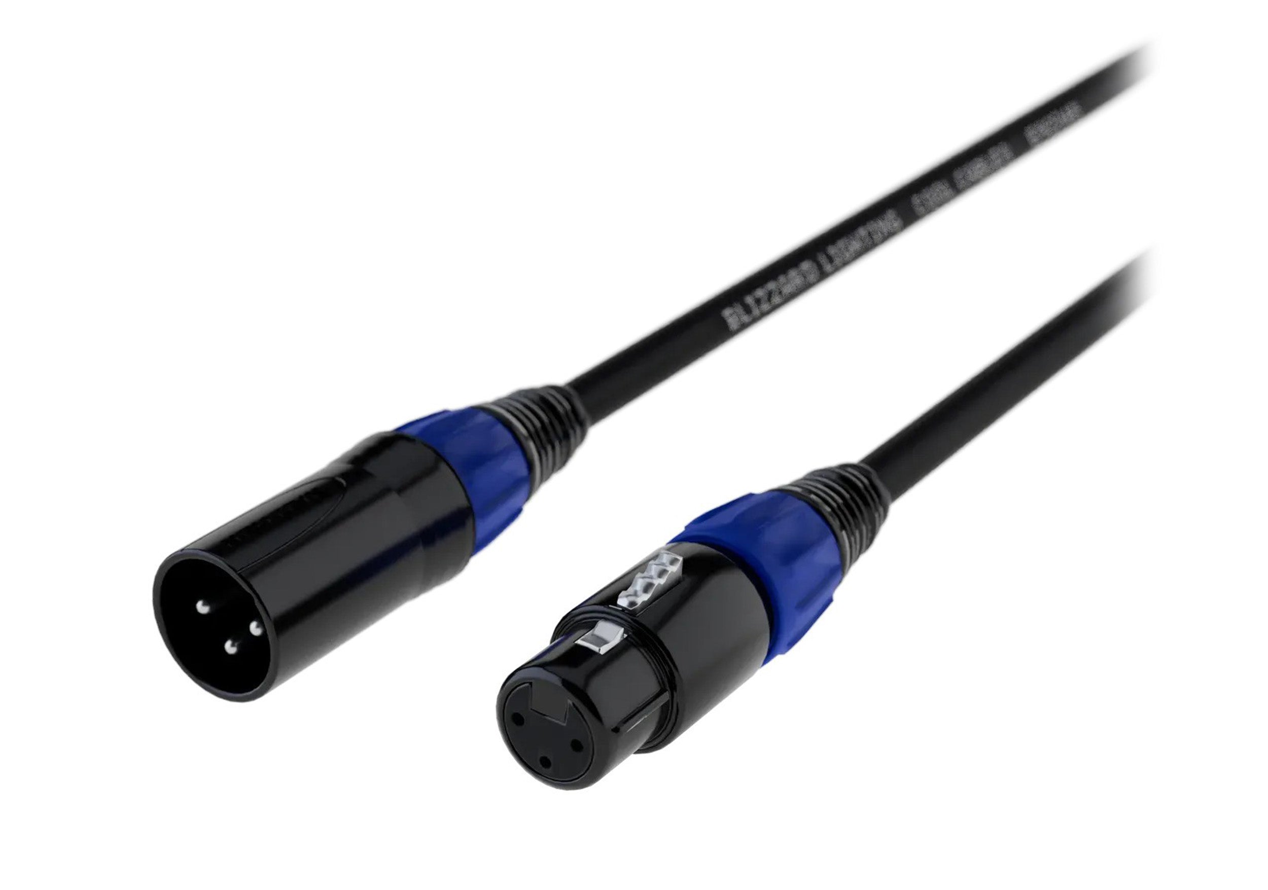Blizzard 3-Pin DMX Cable XLR Male to XLR Female - 1.5 Ft by BLIZZARD LIGHTING