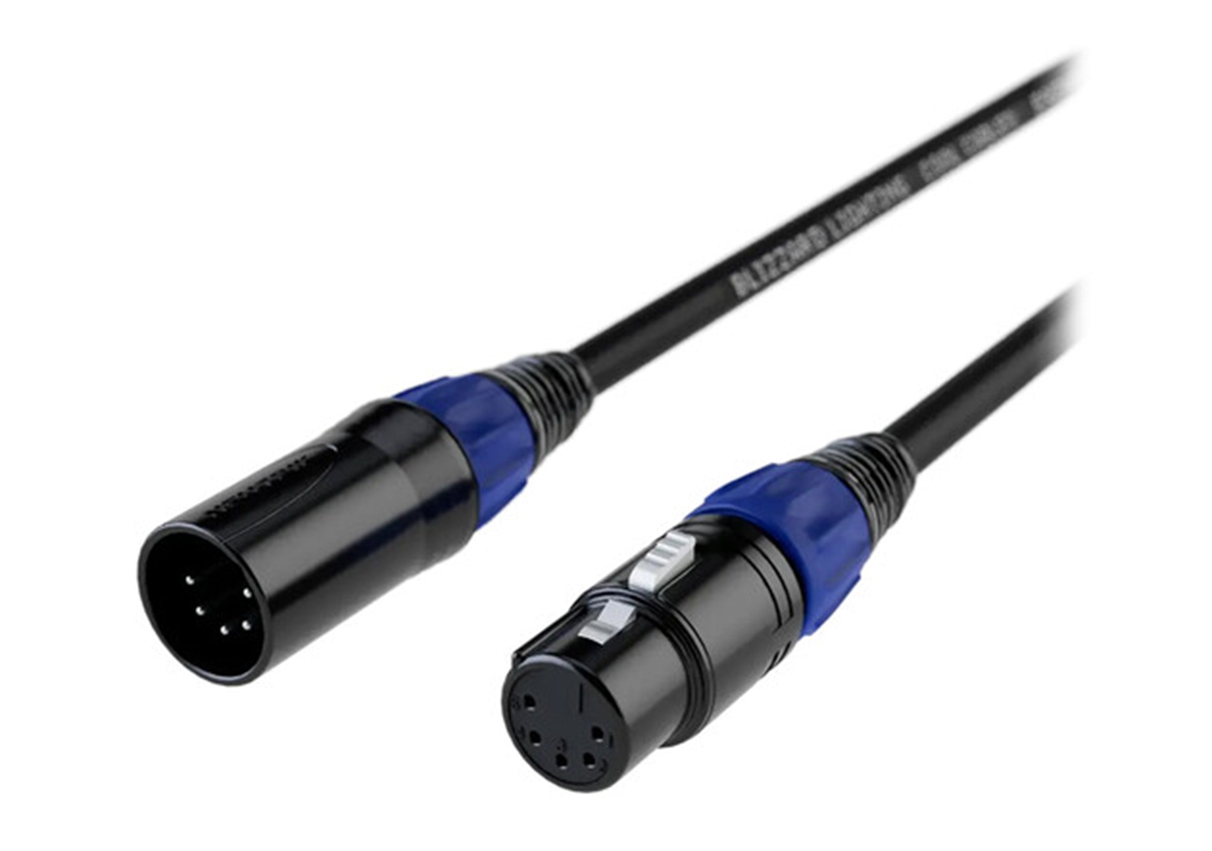 Blizzard  5-Pin DMX Cable XLR Male to Female - 50 Ft by BLIZZARD LIGHTING