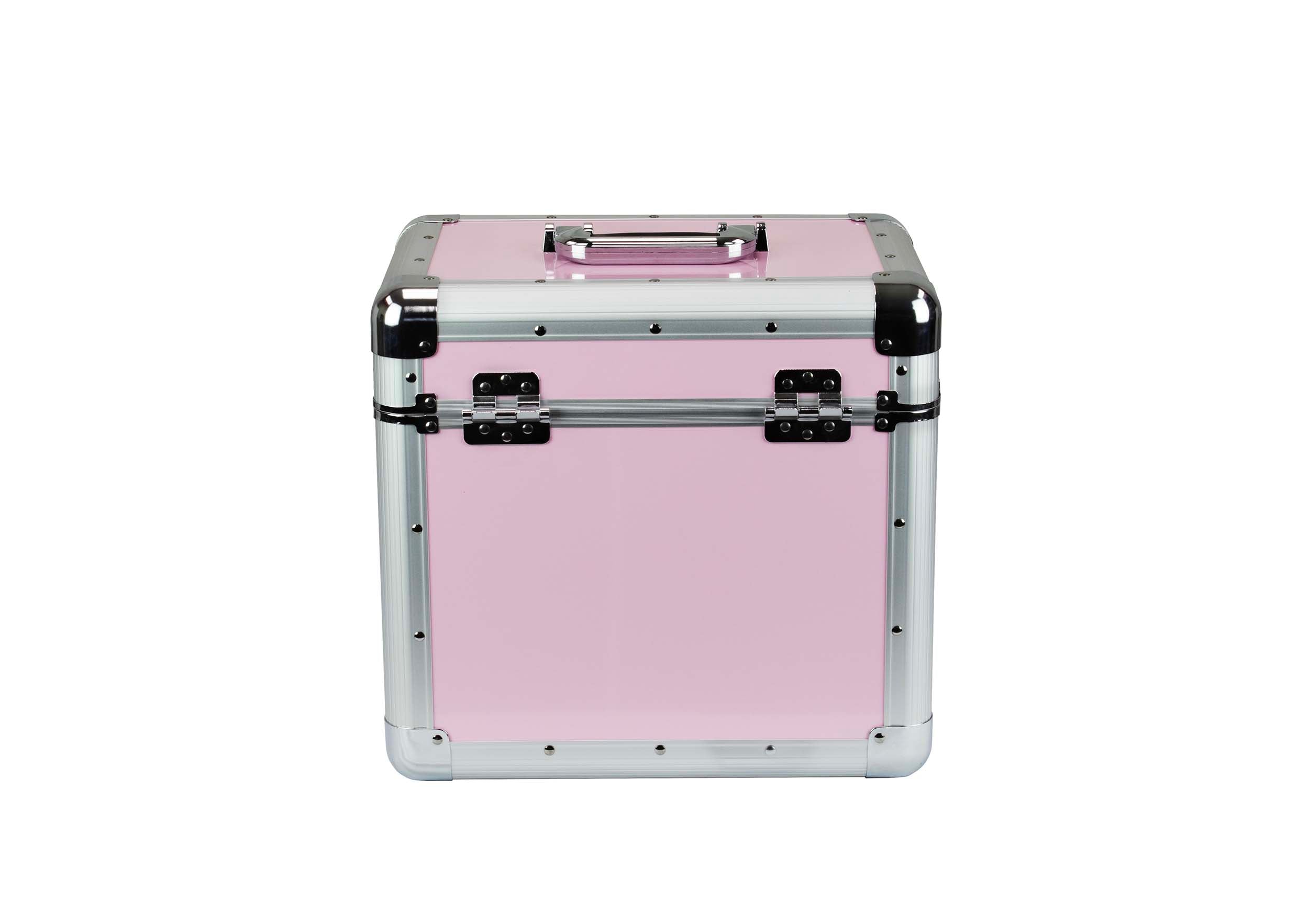 B-Stock: Odyssey KLP1PINK, KROM Series Pink Record / Utility Case for 12-Inch 70 Vinyl Records and LPs by Odyssey