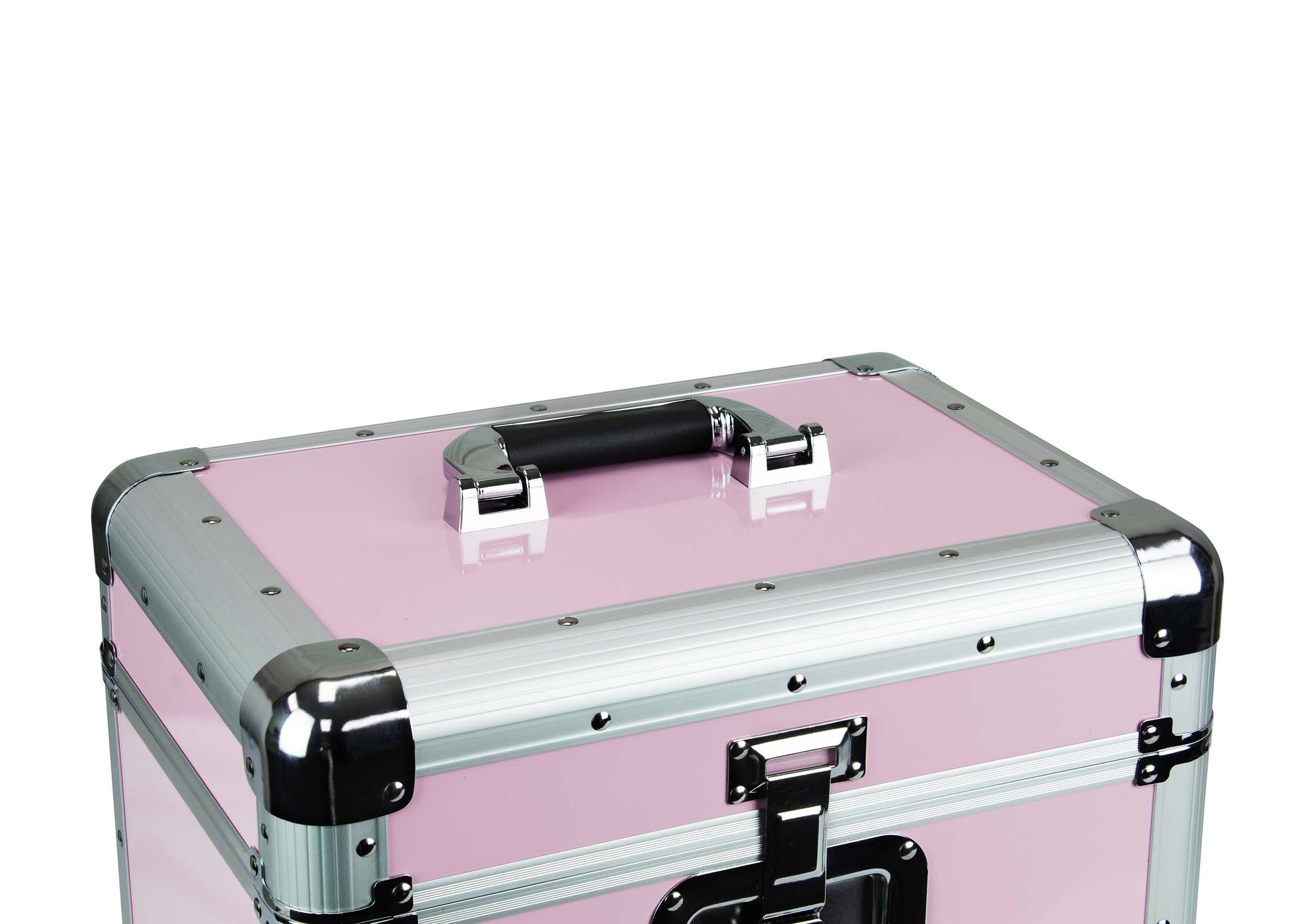 B-Stock: Odyssey KLP1PINK, KROM Series Pink Record / Utility Case for 12-Inch 70 Vinyl Records and LPs by Odyssey