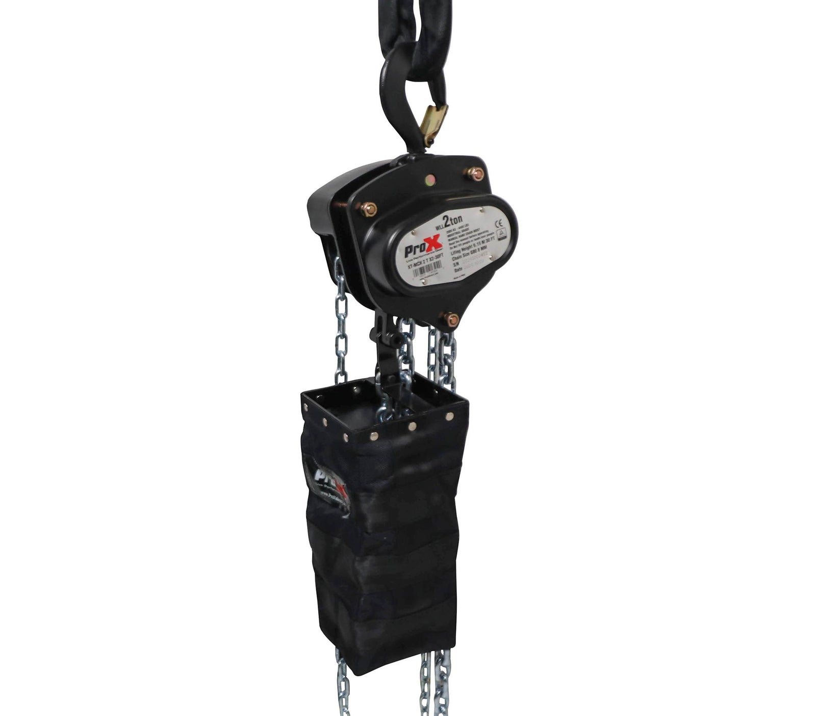 ProX XT-MCH2T30FT 2-Ton Chain Hoist - 30 Ft for Stage, Truss and Line Array Speaker Rigging by ProX Cases