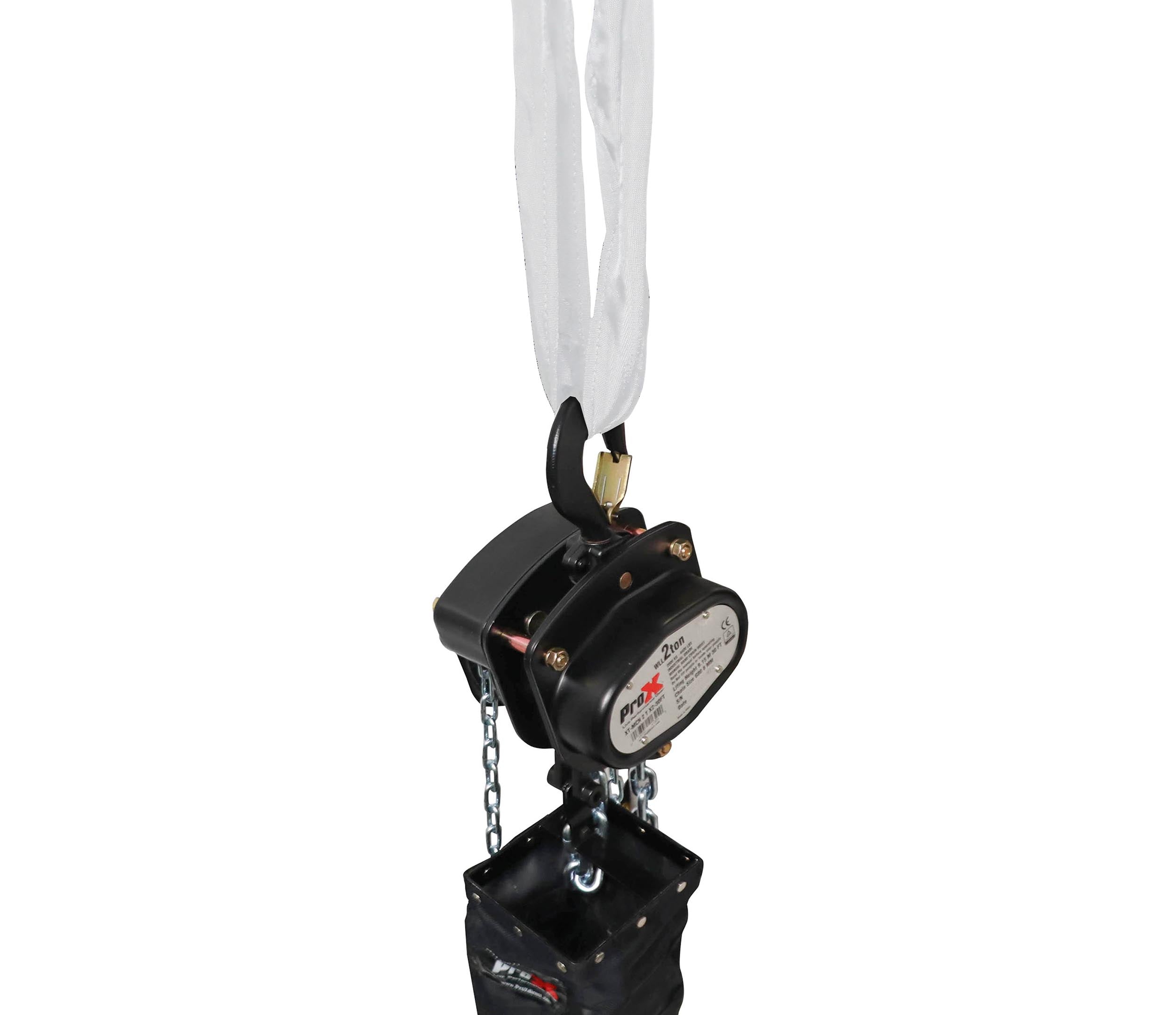 ProX XT-MCH2T30FT 2-Ton Chain Hoist - 30 Ft for Stage, Truss and Line Array Speaker Rigging by ProX Cases