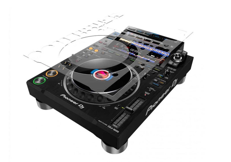DJ Skin Protective Overlay for Pioneer CDJ-3000 by DJ SKin