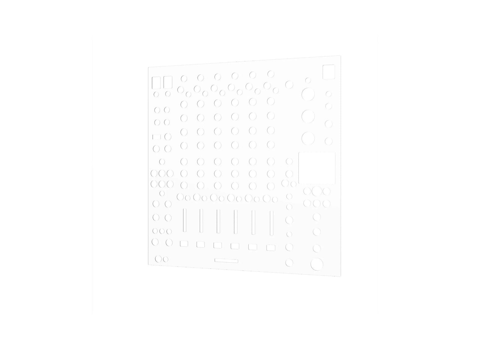 DJ Skin Protective Overlay for Pioneer DJM-V10 Mixer by DJ SKin