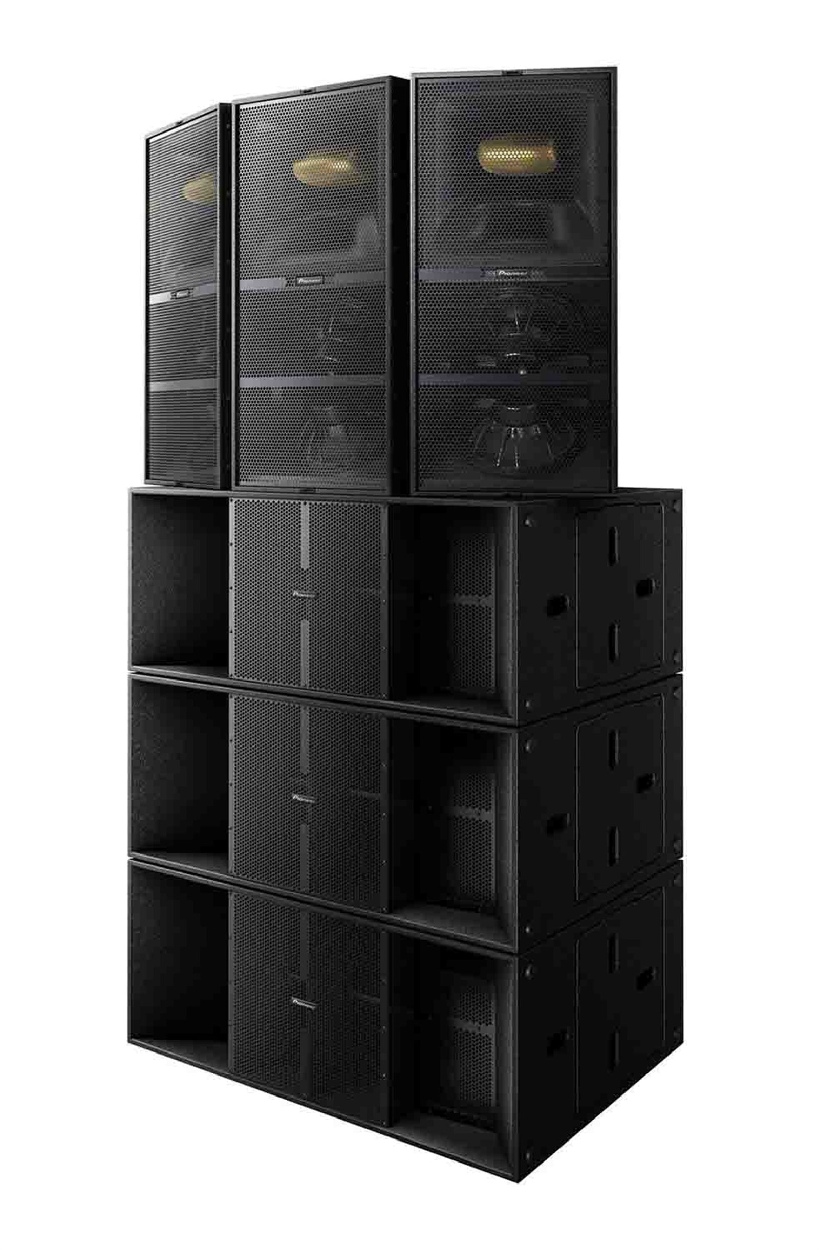 B-Stock: Pioneer Pro XY-3B Dual 12" Three-Way Hybrid Loaded Bi-Amp Loudspeaker by Pioneer DJ