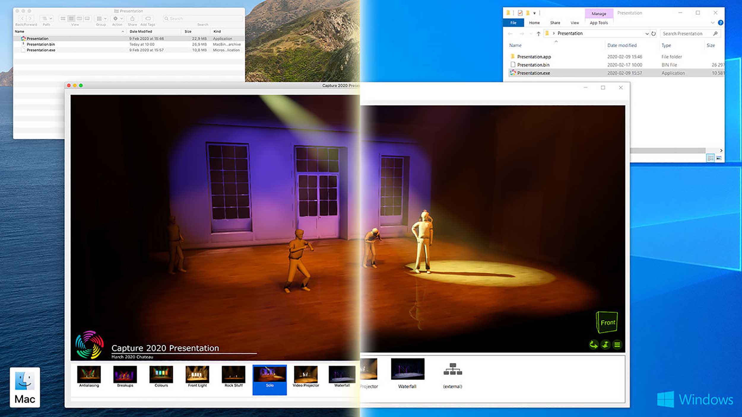 Elation CAP762, Capture Duet Visualization Software
