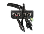 Elation 4W Hardwire Plate Accessory Plate with Power and DMX I/O Tails by Elation