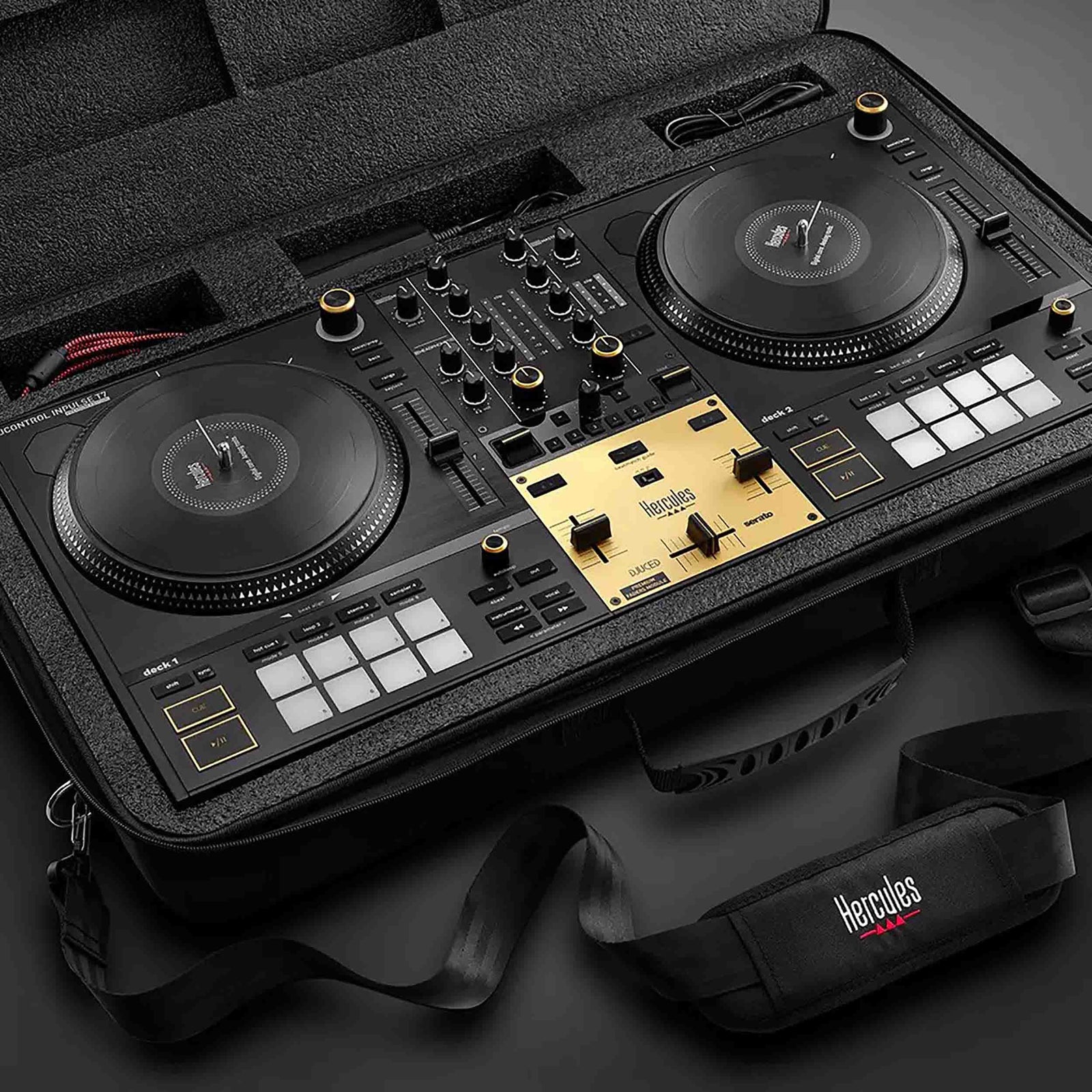 Hercules AMS-DJC-INPULSET7PREMIUM DJ Control Inpulse T7 Premium Edition by Hercules