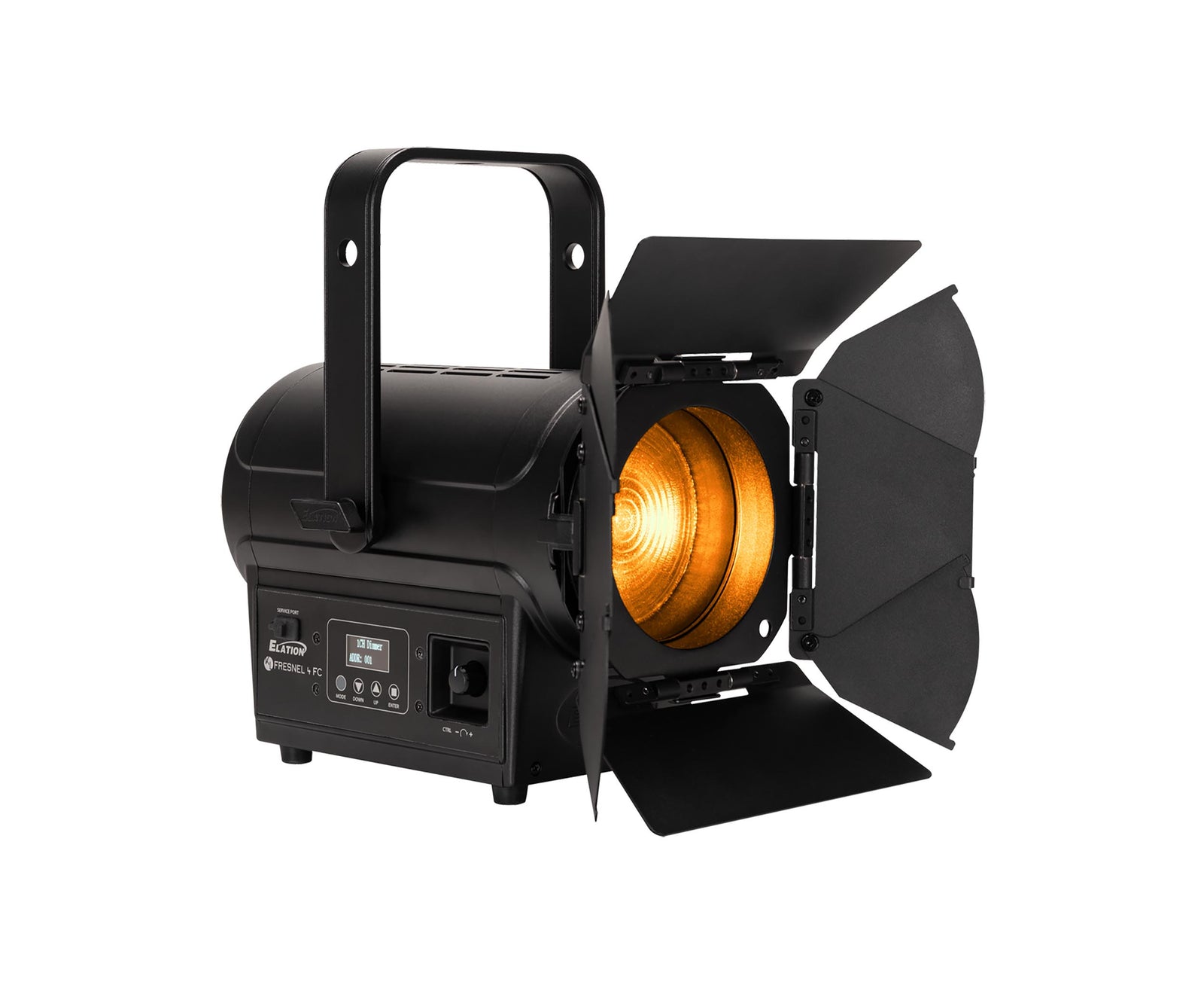 Elation KL Fresnel 4 FC, 80-W RGBMA Full-Spectrum LED Fresnel with Zoom by Elation