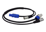 Blizzard ECPC-10 etherCON and powerCON Compatible Combo Cable - 10 ft by BLIZZARD LIGHTING