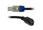Blizzard PCT-EDISON-OUT powerCON Compatible to Edison Female Adapter Cable - 6 Inches by BLIZZARD LIGHTING