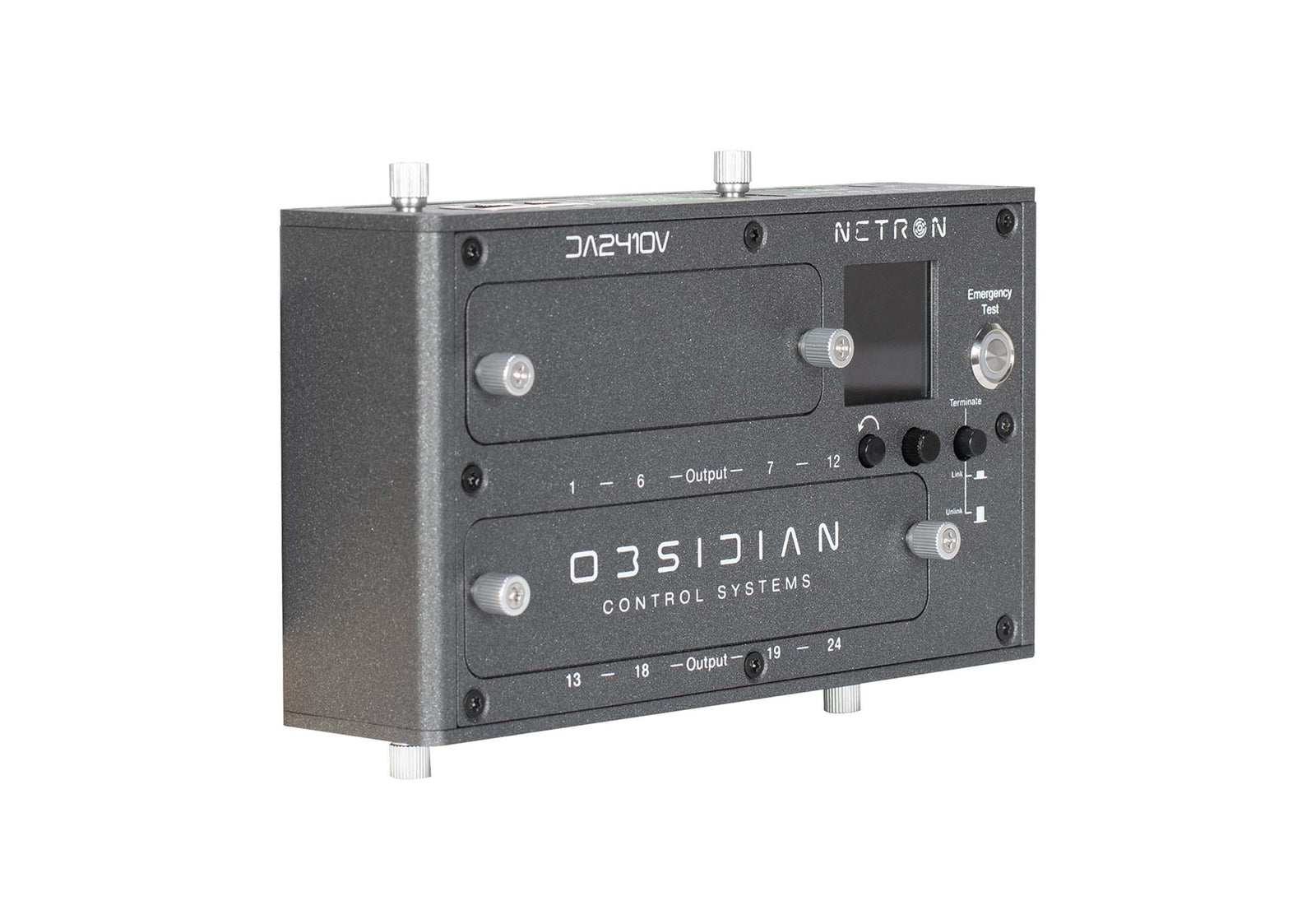 Elation Obsidian Netron DA2410V 24-Port DIN-Rail 0-10V Ethernet DMX Gateway by Elation