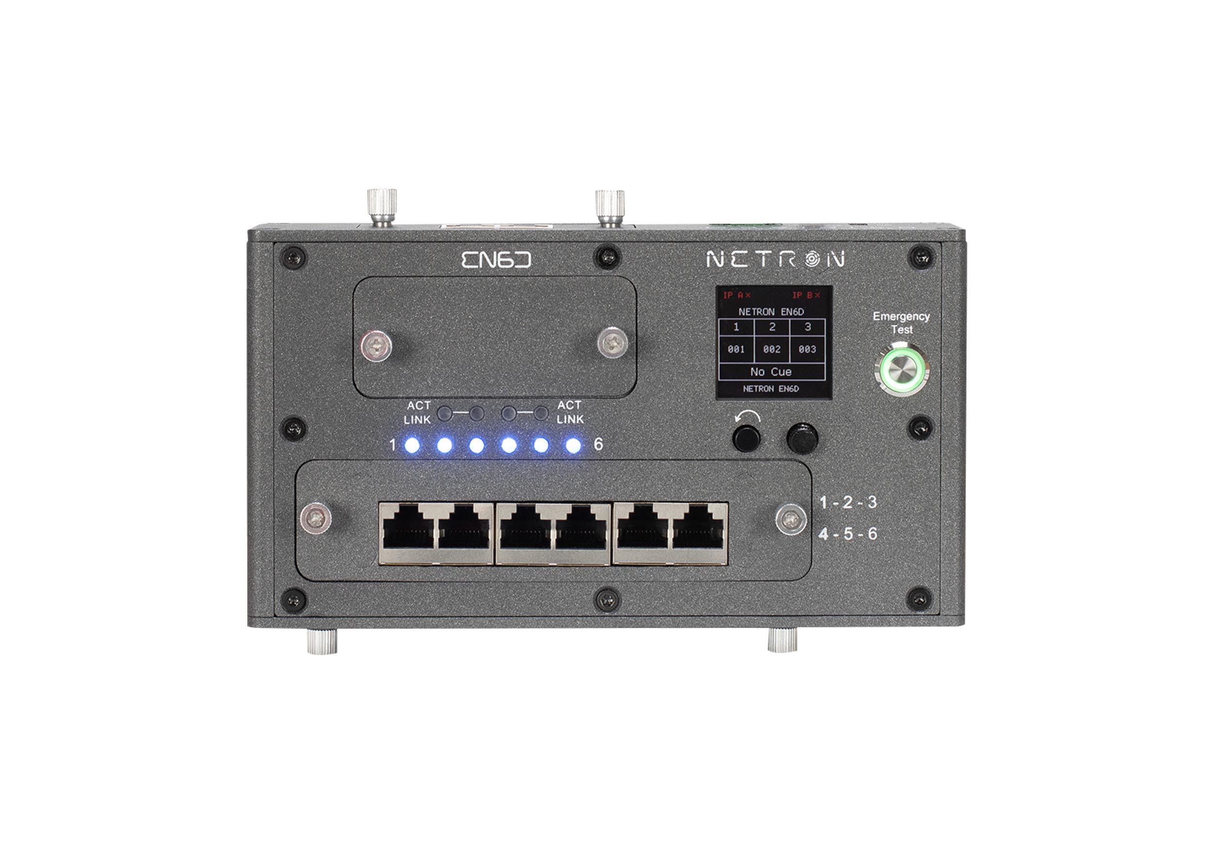 Elation Netron EN6D, 6-Port DIN-Rail Ethernet to DMX Gateway by Elation
