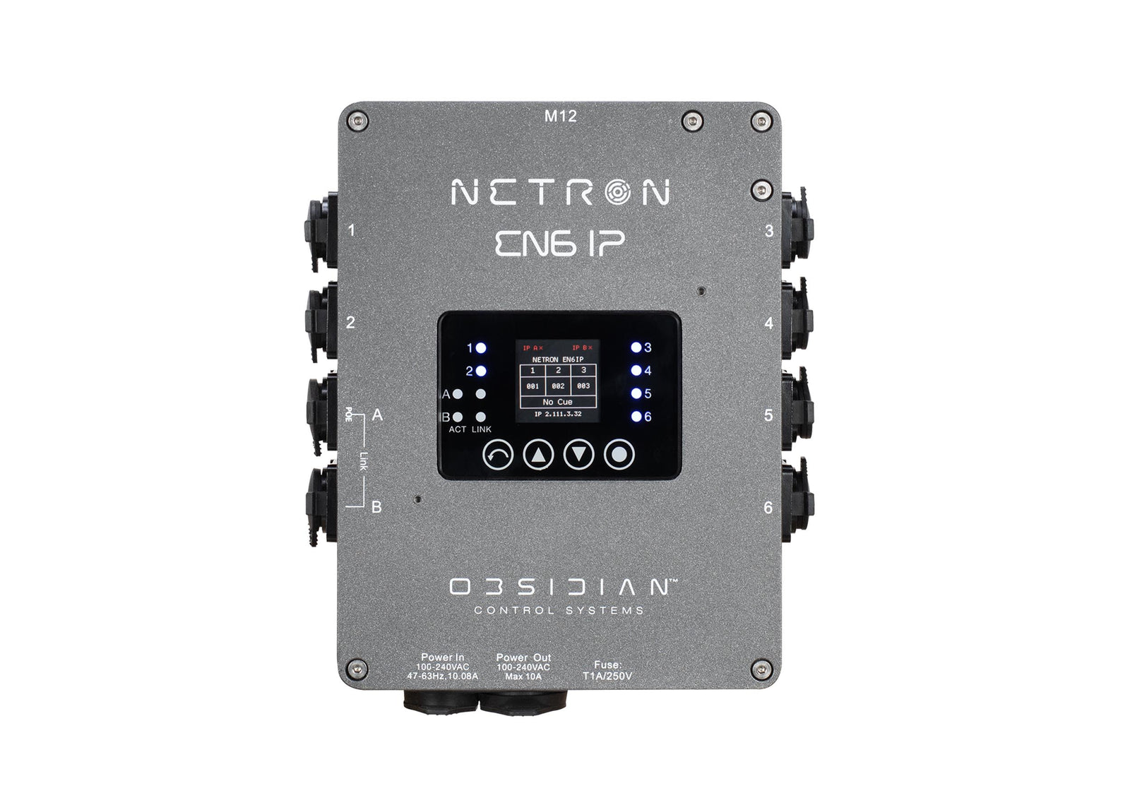 Elation Netron EN6 IP, 6-Port IP66 Ethernet to DMX Gateway by Elation