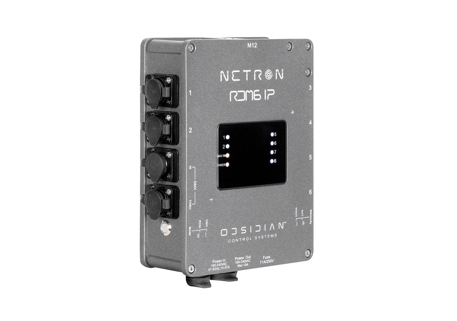 Elation Netron RDM6 IP, 6-Port IP66 DMX RDM Splitter by Elation