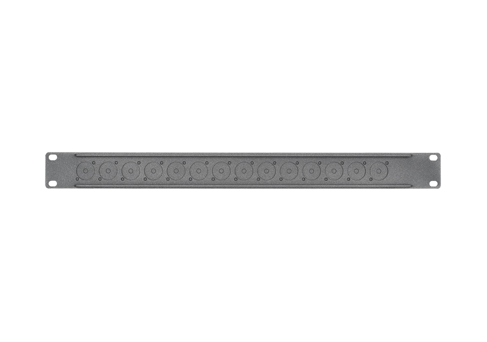 Elation Netron NETPlate 19-Inch 1U Rackmount Blindplate 14 x D-Size by Elation