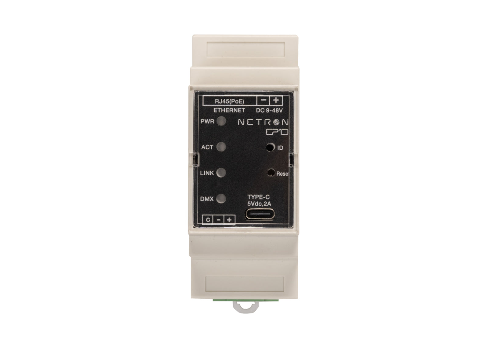 Elation NETRON Obsidian EP1D DIN-Rail Ethernet to DMX Gateway by Elation