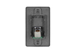 Elation Obsidian NETRON WP1CAT6, Decora Wall Plate RJ45 CAT6A by Elation