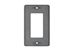 Elation Obsidian NETRON WP1CAT6, Decora Wall Plate RJ45 CAT6A by Elation