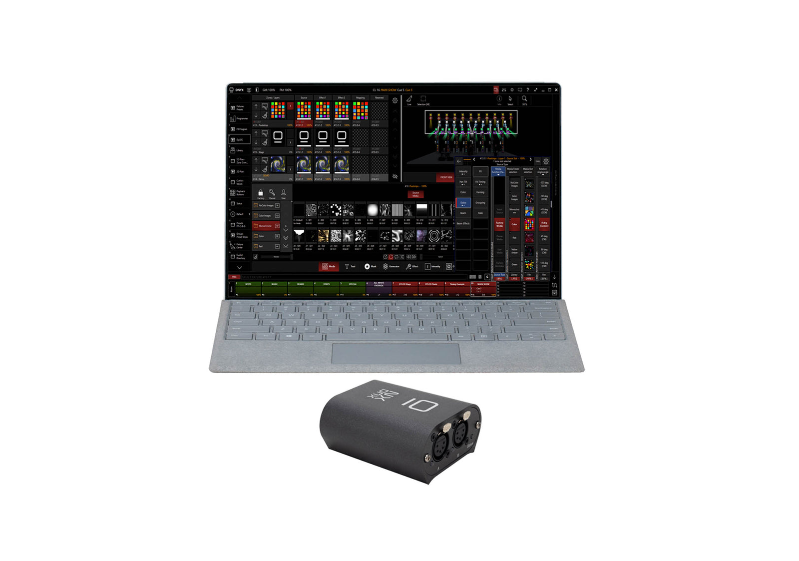 Elation Obsidian NXD991, NX DMX Box EDU Use only Educational Version of NX DMX by Elation Professional