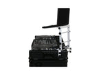 Odyssey LSTANDM, Laptop/DJ Gear Mobile Folding Stand with Clamps by Odyssey