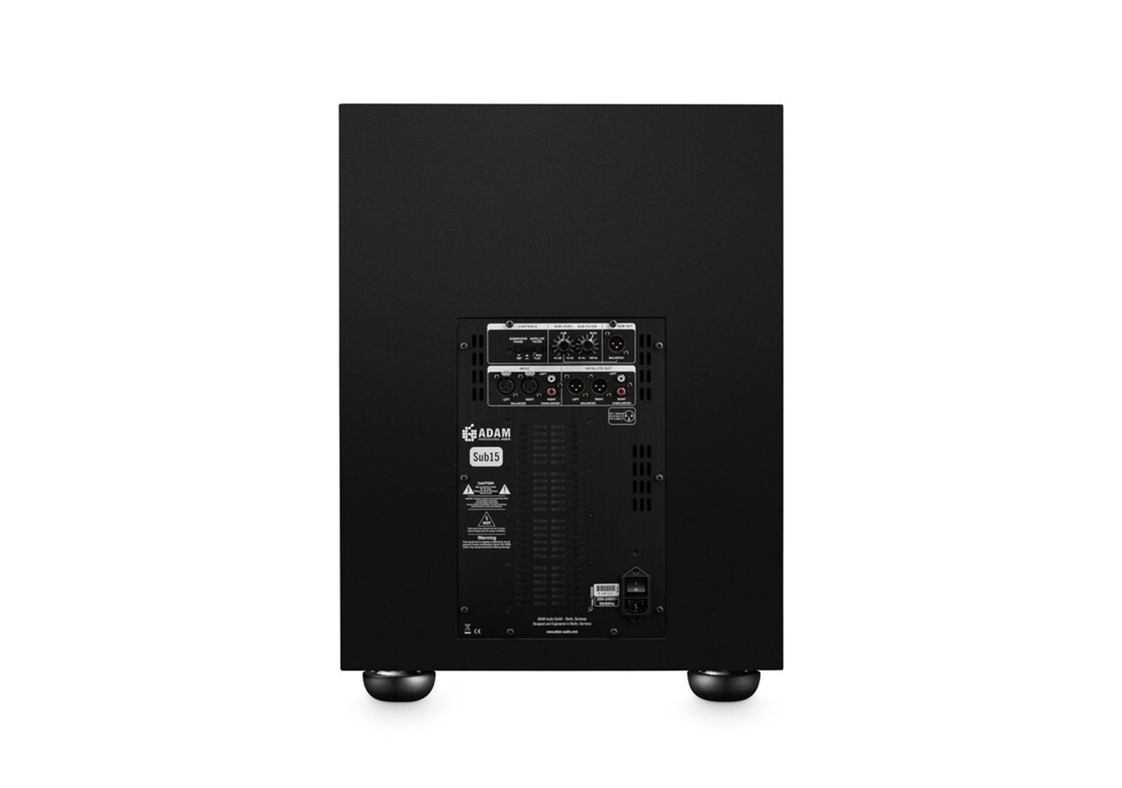Adam Audio SUB15, 15-inch Nearfield Monitor Subwoofer - 1000 W by ADAM Audio