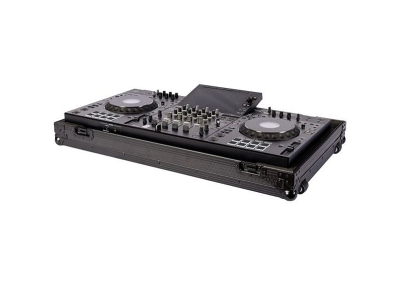Headliner HL10023 Low-Profile Flight Case with Wheels for AlphaTheta XDJ-AZ - Pitch Black by Headliner