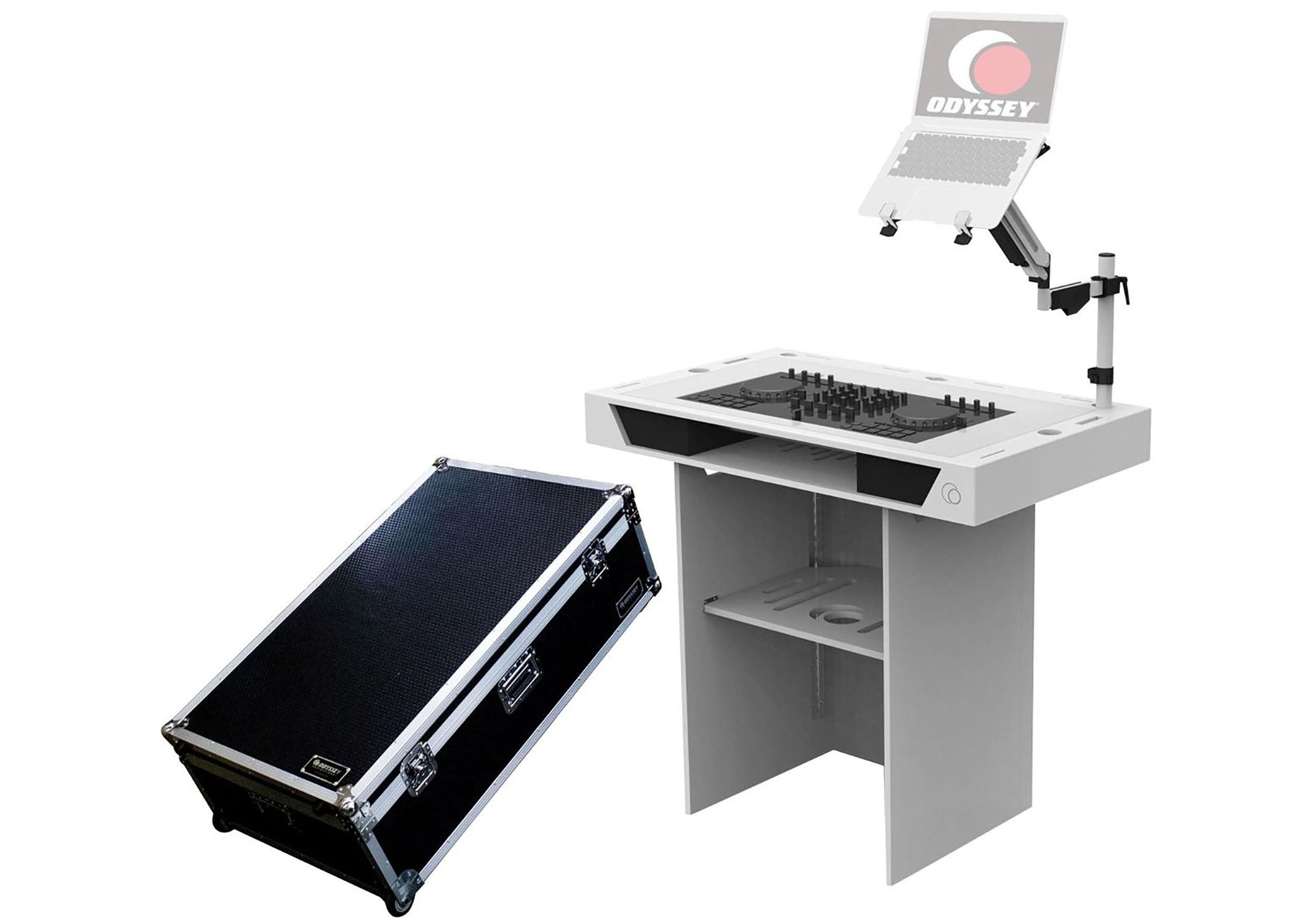 Odyssey DJ SC LIVE 4 DJ Podium with Flight Case by Odyssey