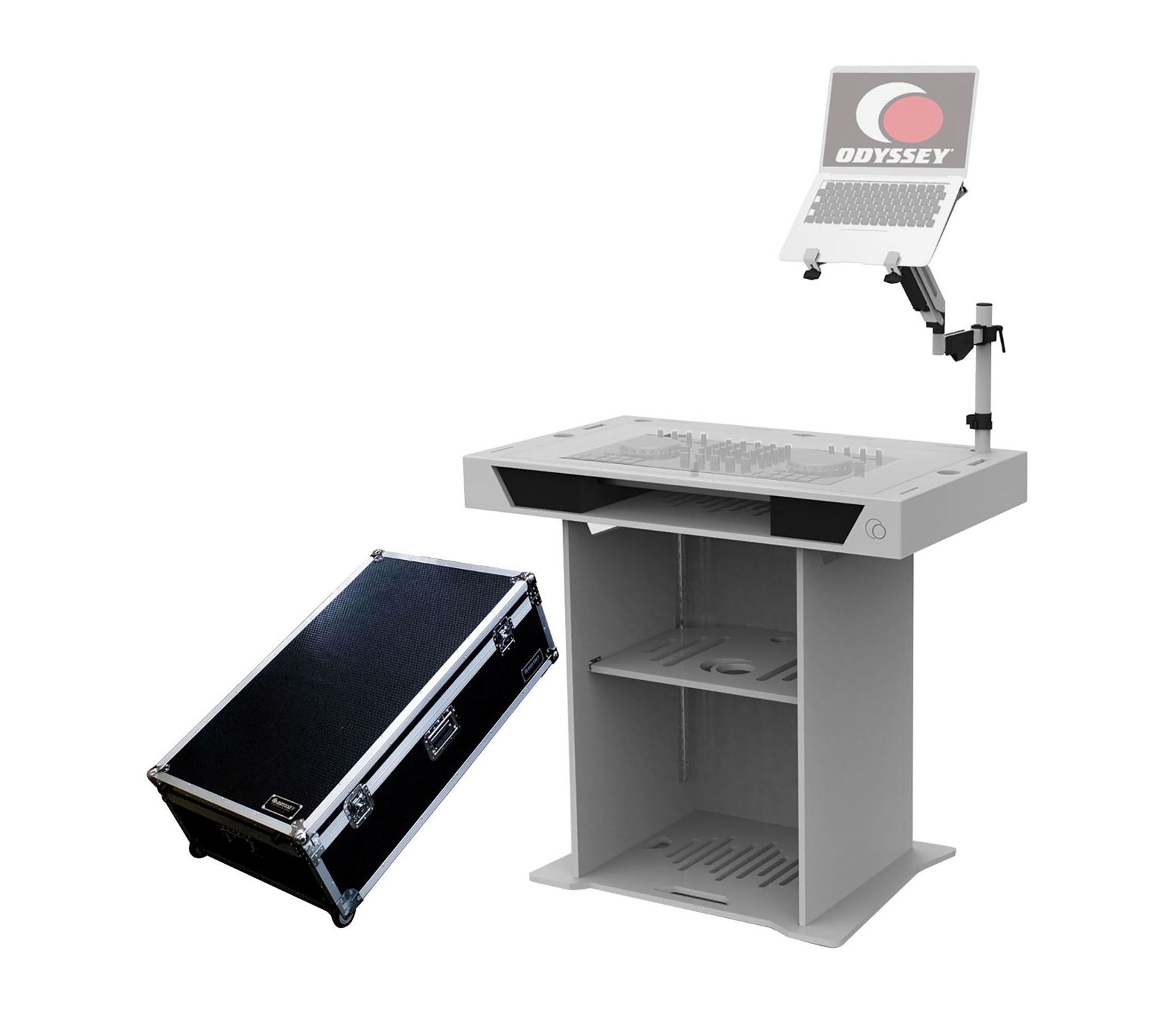 Odyssey DDJ-SX/SX2/SX3 DJ Podium with Flight Case