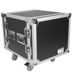 B-Stock: ProX T-10RSP24W, 10U Space Shockproof Amp Rack ATA Flight Case 24 In Depth with Casters by ProX Cases