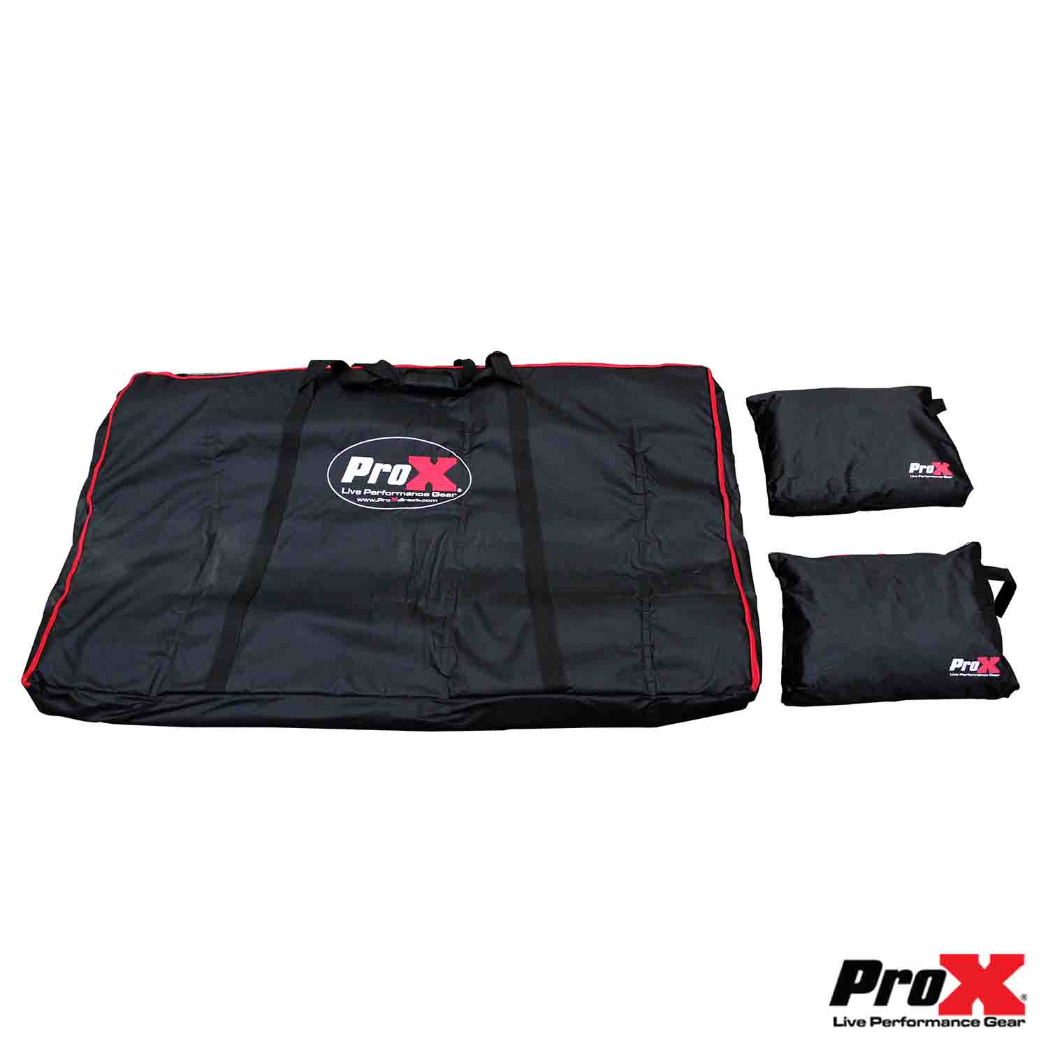 B-Stock: ProX XF-5X3048S 5 Panel Frame DJ Facade with Stainless Quick Release 180 Degree Hinges - Silver