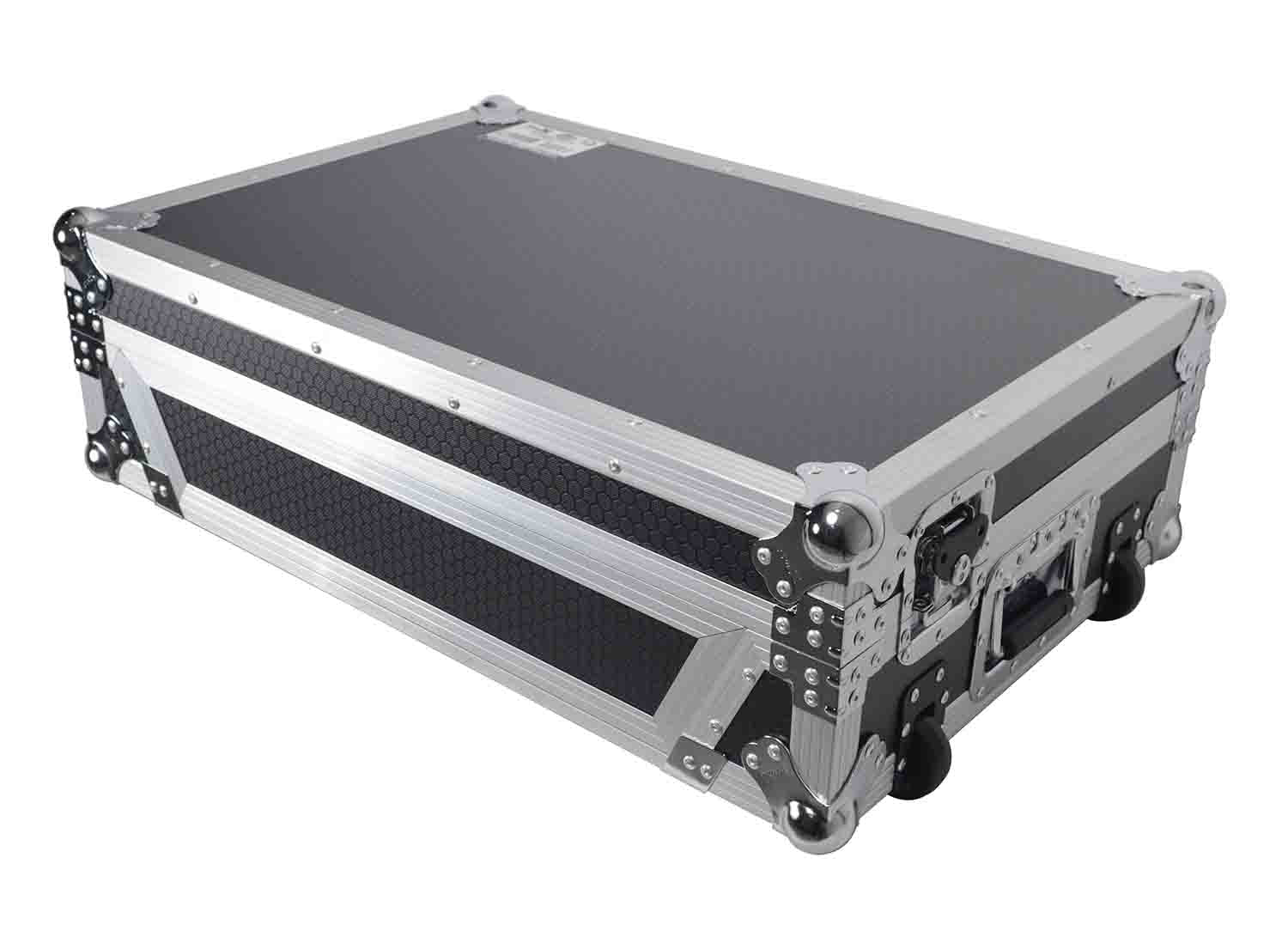 B-Stock: ProX XS-DDJFLX10 W, Flight Style Road Case for Pioneer DDJ-GRV6 or DDJ-FLX10 DJ Controller with 1U Rack Space Wheels by ProX Cases