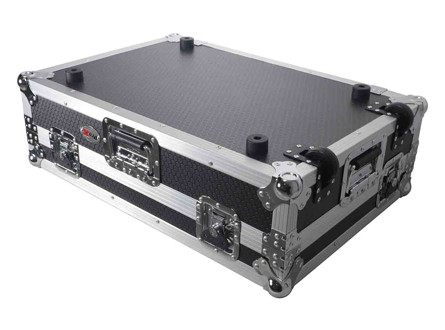 B-Stock: ProX XS-DDJFLX10 W, Flight Style Road Case for Pioneer DDJ-GRV6 or DDJ-FLX10 DJ Controller with 1U Rack Space Wheels by ProX Cases