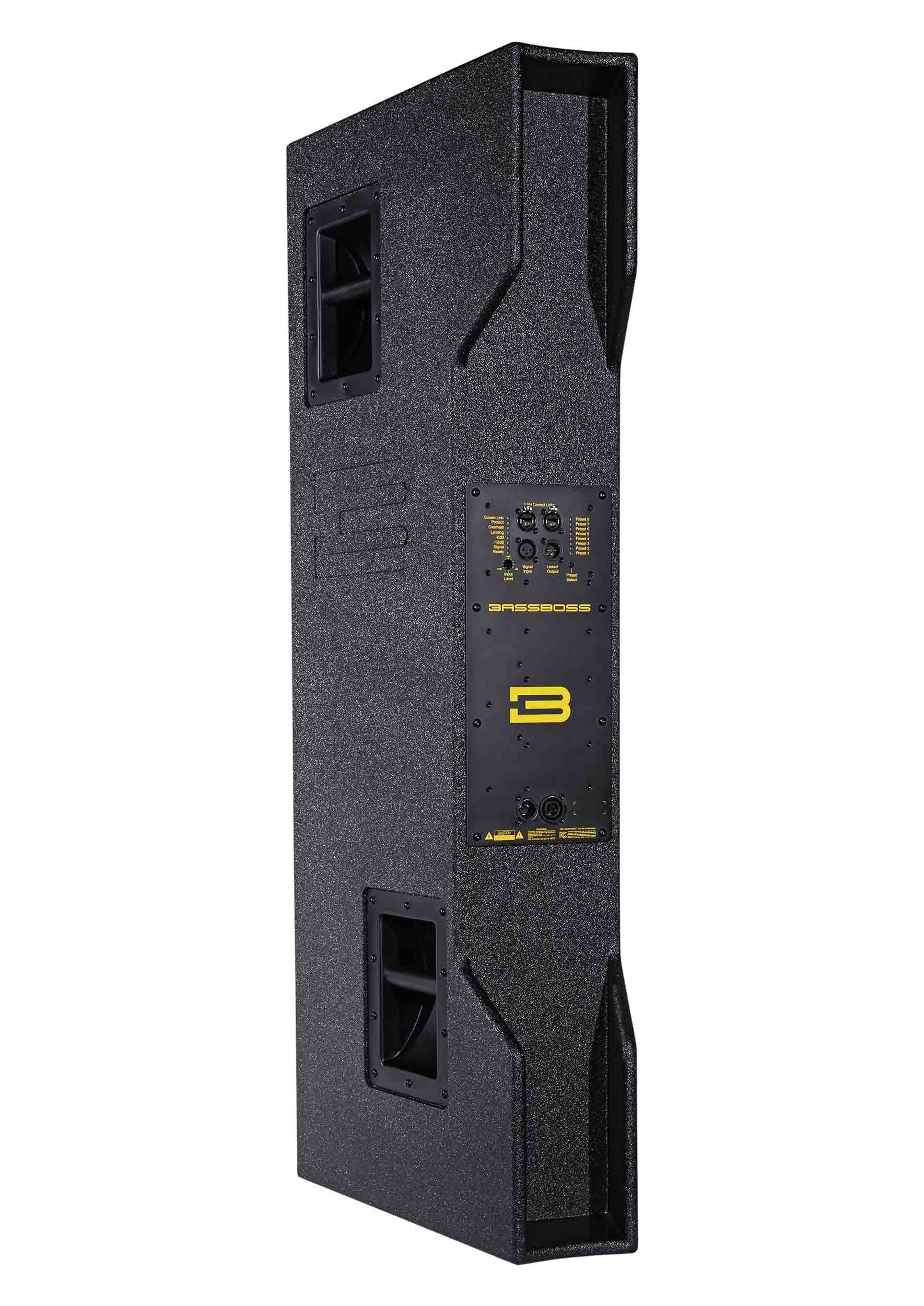 B-Stock lightly used item: BASSBOSS BB-AT212-MK3 High-Efficiency 2-Way Bi-Amplified Loudspeaker - Black by BASSBOSS