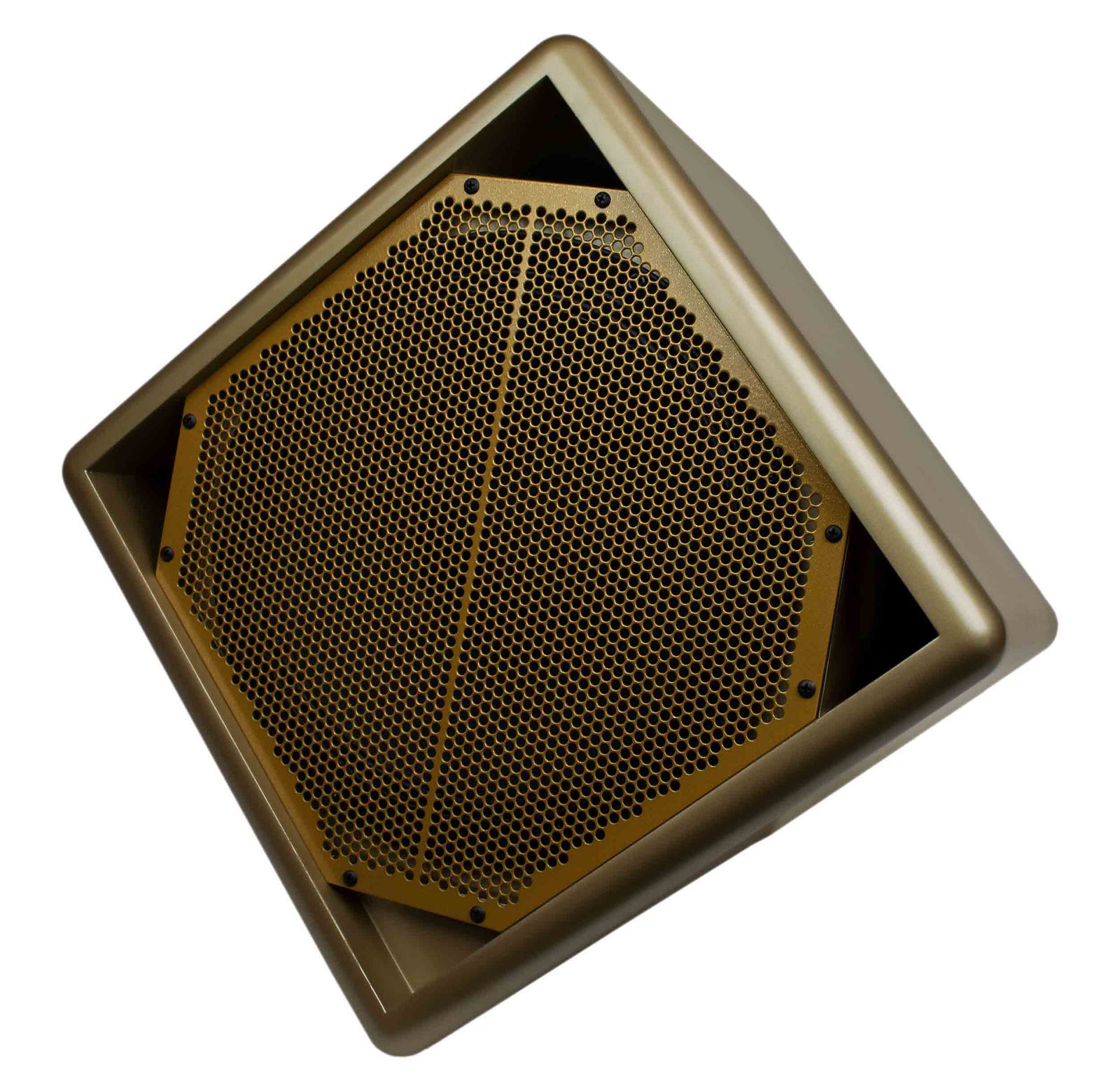 B-Stock lightly used item: BASSBOSS BB-DIAMON-RP-EG Remote Powered Main Speaker - Gold by BASSBOSS