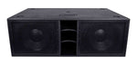 B-Stock lightly used item: BASSBOSS SSP215-MK3 Dual 15-Inch Powered Subwoofer - Black by BASSBOSS
