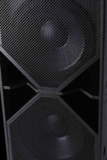 B-Stock lightly used item: BASSBOSS BB-ZV28-MK3 Dual 18-Inch Active Subwoofer - Black by BASSBOSS