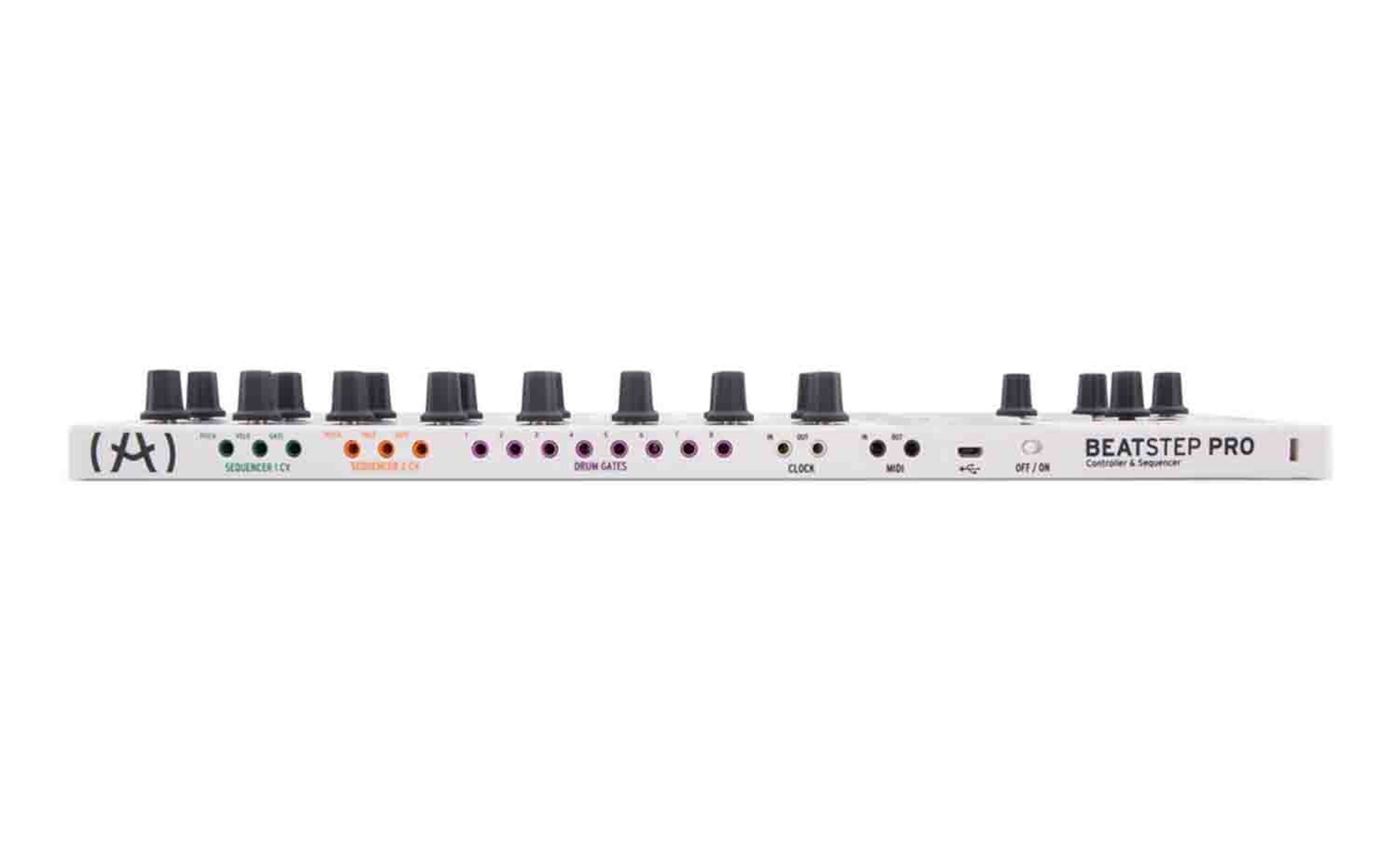Arturia BeatStep Pro MIDI/Analog Controller DJ Package with Protective Cover