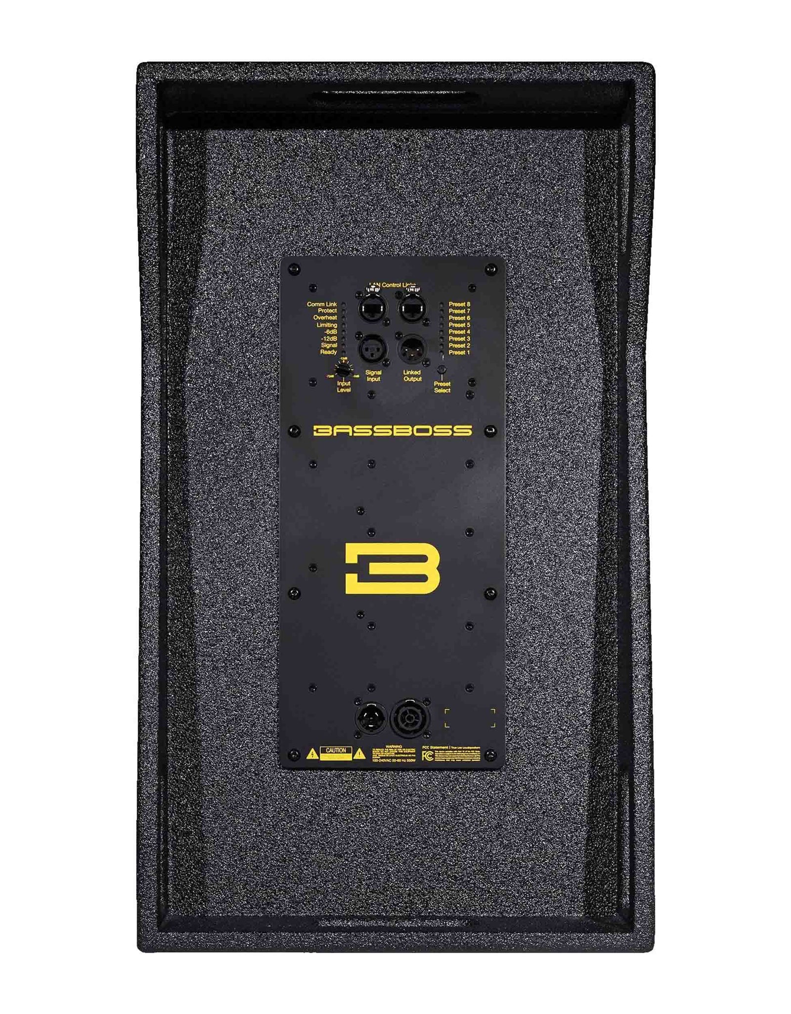 B-Stock lightly used item: BASSBOSS DV12-MK3, 2-Way Bi-Amplified Loudspeaker - Black by BASSBOSS