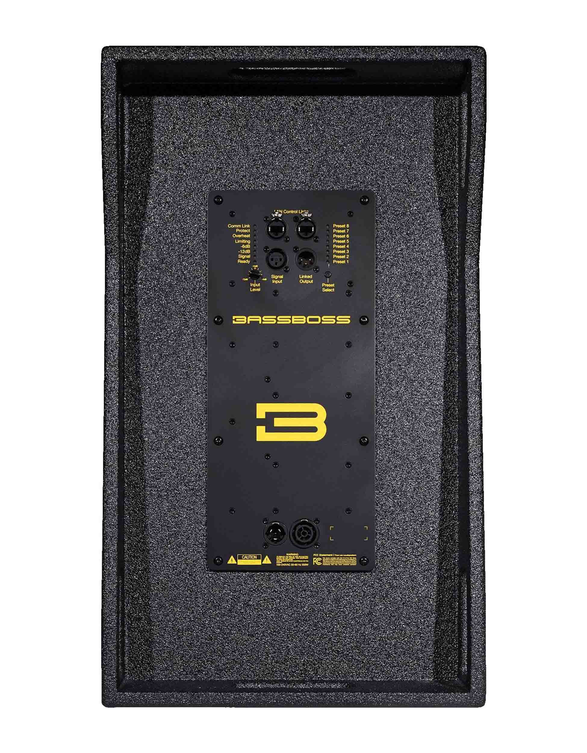 B-Stock lightly used item: BASSBOSS DV12-MK3, 2-Way Bi-Amplified Loudspeaker - Black by BASSBOSS