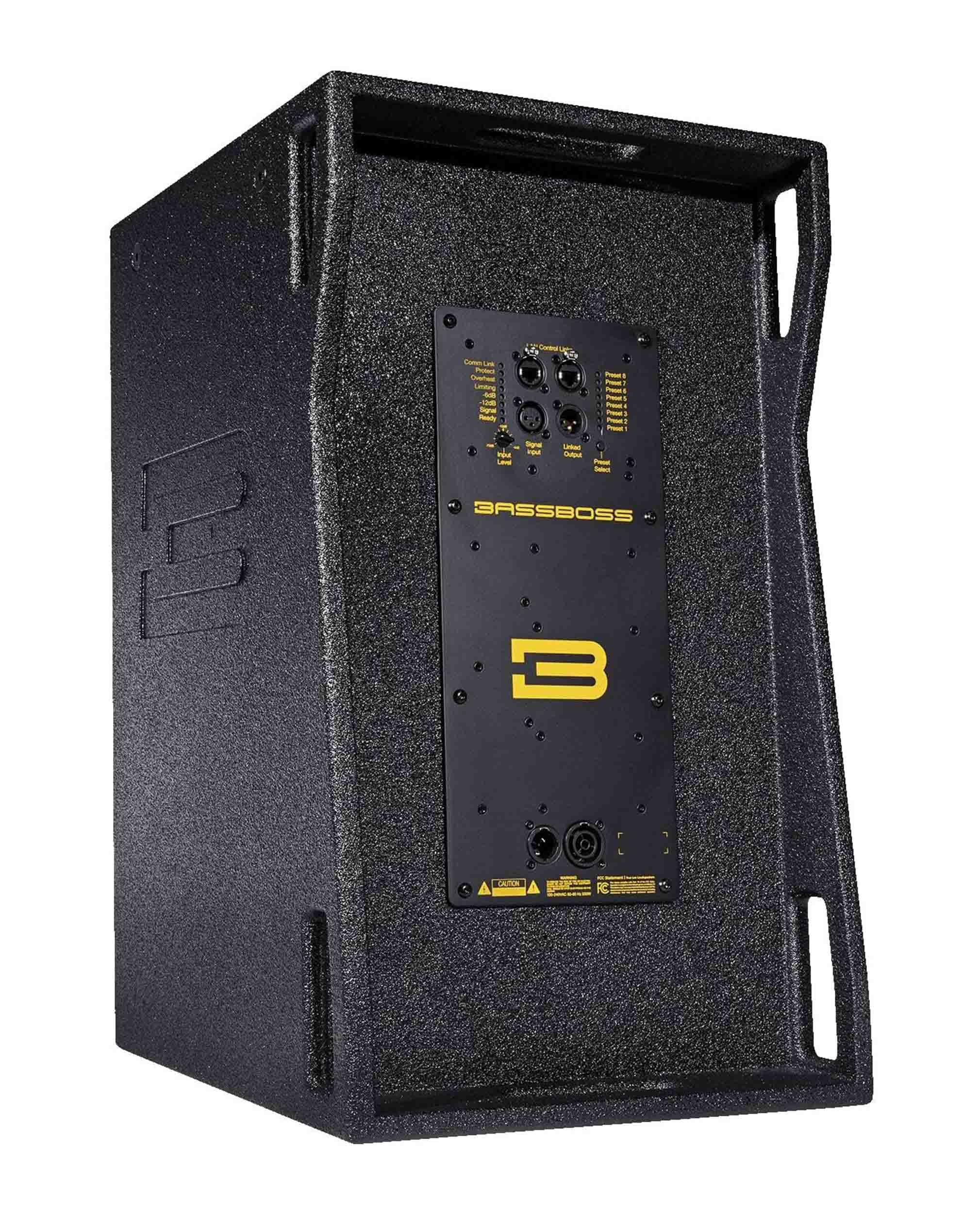 B-Stock lightly used item: BASSBOSS DV12-MK3, 2-Way Bi-Amplified Loudspeaker - Black by BASSBOSS