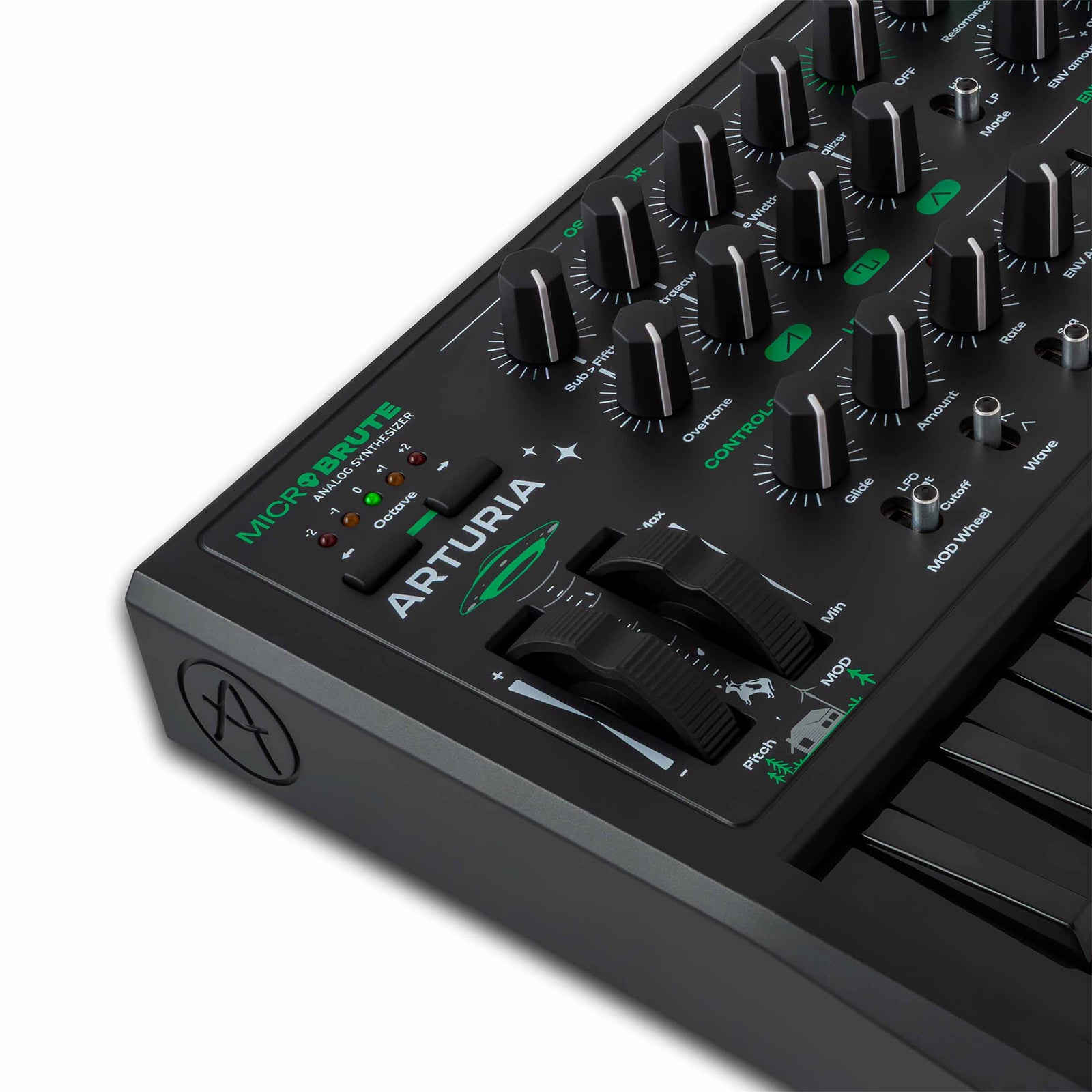 Arturia MicroBrute UFO Analog Monophonic Synthesizer - Limited Edition by Arturia