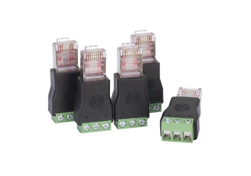 Elation Obsidian NETRON RJ-T, RJ45 to Wire Screw Terminal DMX/RDM Adapter
